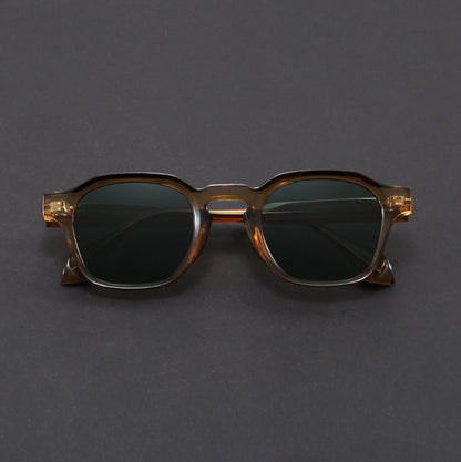 Square frame durable retro sunglasses for men | Maven -2