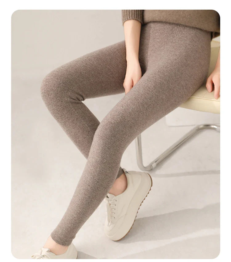 High-waisted soft knit leggings for women | Pure Comfort