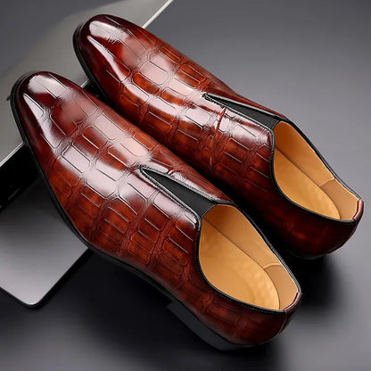 Classic Polished Slip On Loafers for men | Dario