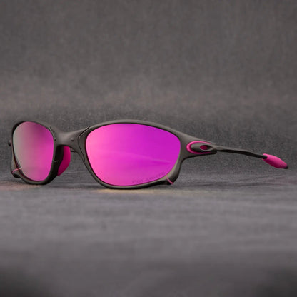 Matte black polarized sunglasses with UV protection for men | Spectre Nova