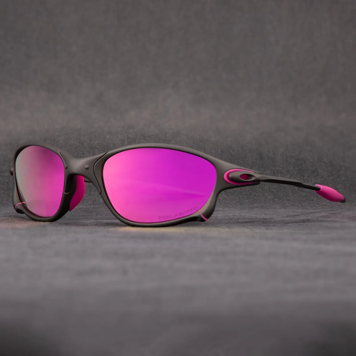 Matte frame polarized sunglasses with UV400 protection for men | Spectre Edge