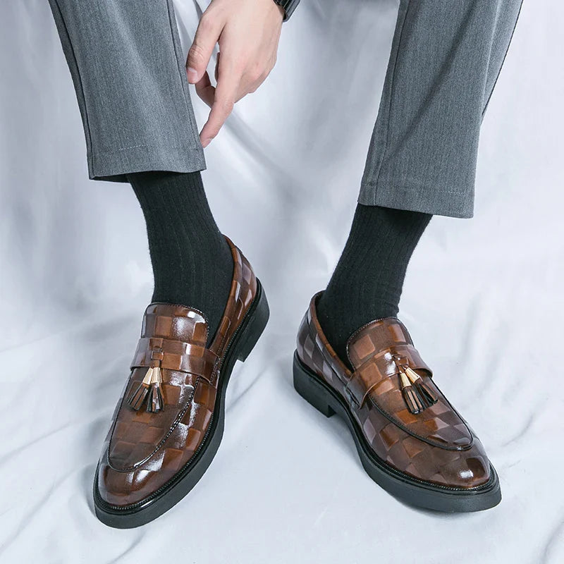 Classic Tassel Slip On Loafers for men | Vittorio