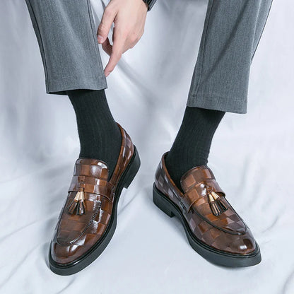 Classic Tassel Slip On Loafers for men | Vittorio