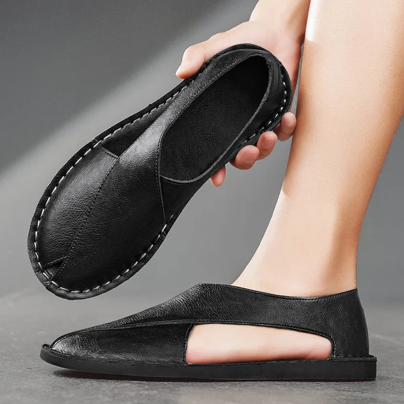 Handcrafted crossover strap sandals for women | Nomad Riviera