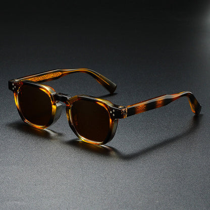 Premium acetate frame retro sunglasses for men | Silano -2