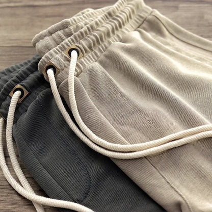 Breathable relaxed drawstring casual shorts for men | Harlan -2