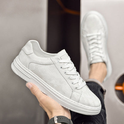 Premium genuine leather everyday sneakers for men | Canyon -13
