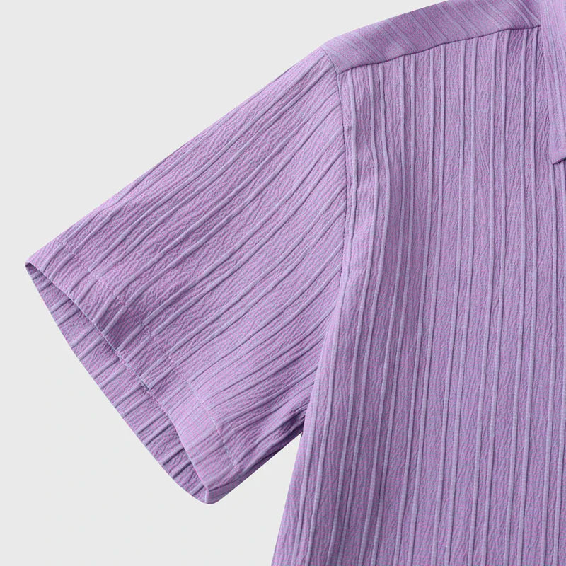 Breathable lightweight linen casual shirt for men | Coastal -4