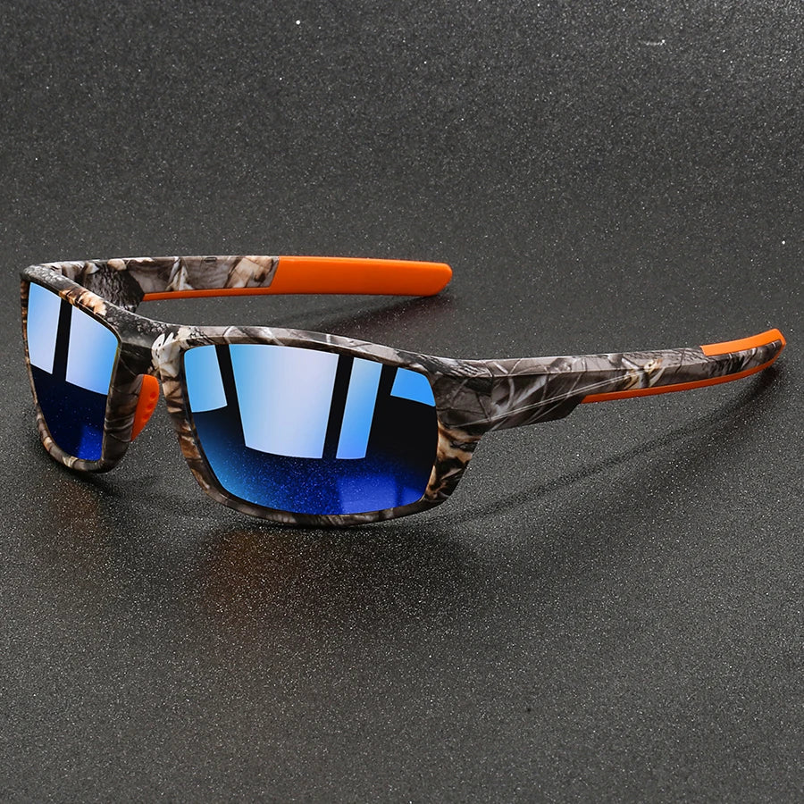 Rugged polarised UV protection camo sunglasses for men | Wraith -2