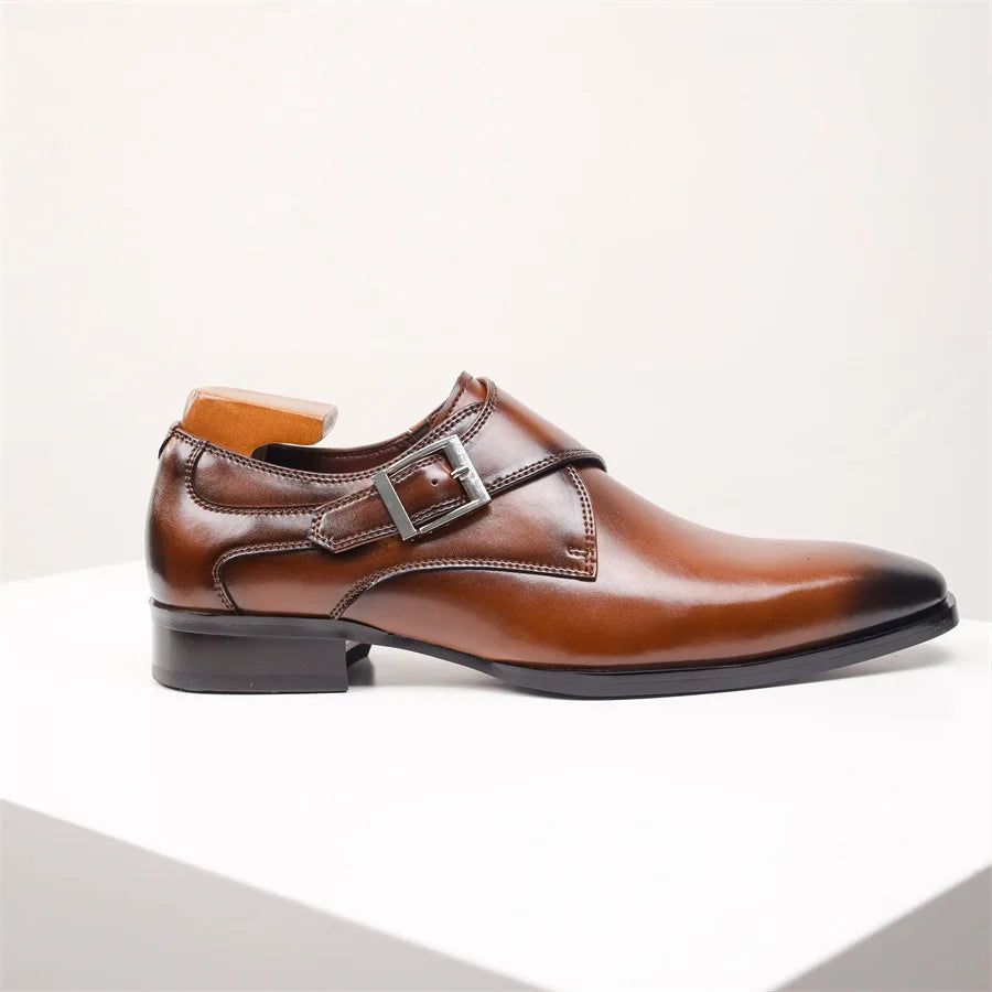 Handcrafted monk strap dress shoes for men | Lorenzo Milan
