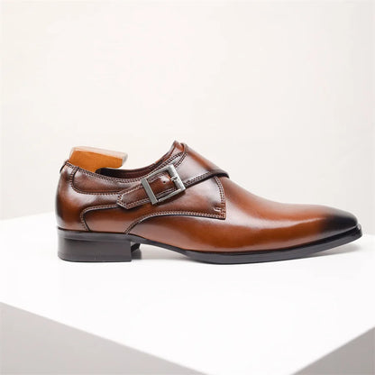 Handcrafted monk strap dress shoes for men | Lorenzo Milan