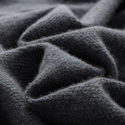 Lightweight relaxed knit hoodie with ribbed trim for men | Alvara