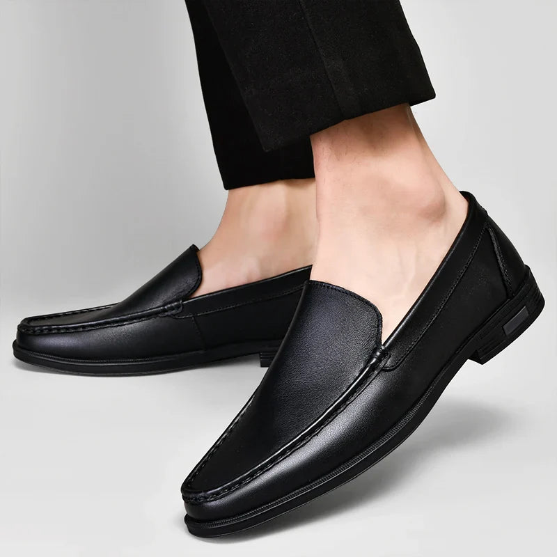 Classic Polished Slip On Loafers for men | Lorenzo