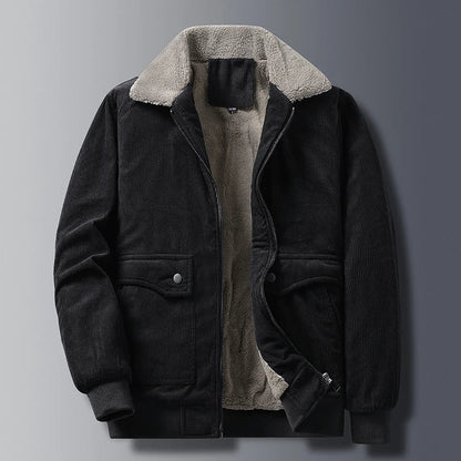 Premium fleece-lined corduroy everyday jacket for men | Ridgefield -2