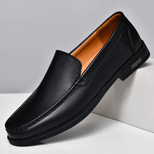 Classic Polished Slip On Loafers for men | Lorenzo