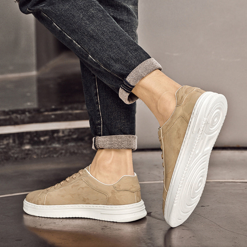 Premium genuine leather everyday sneakers for men | Canyon -9
