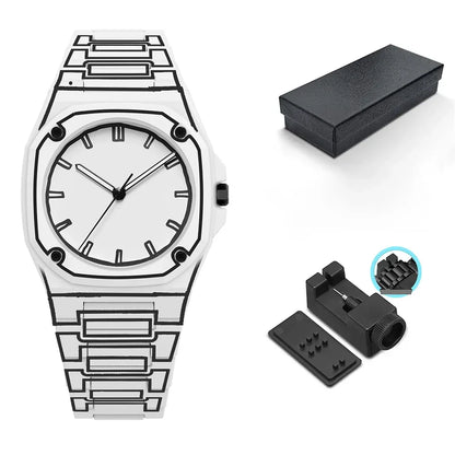 3D outline casual everyday watch for men | Outline Arc -8