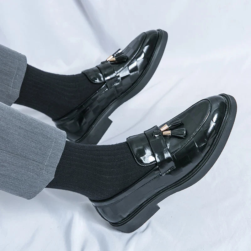 Classic Tassel Slip On Loafers for men | Vittorio