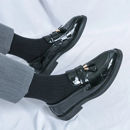 Classic Tassel Slip On Loafers for men | Vittorio