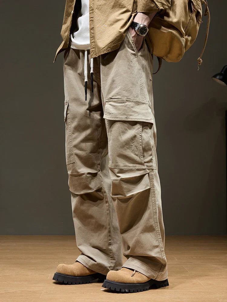 Relaxed utility cargo trousers for men | Ridgeline -5