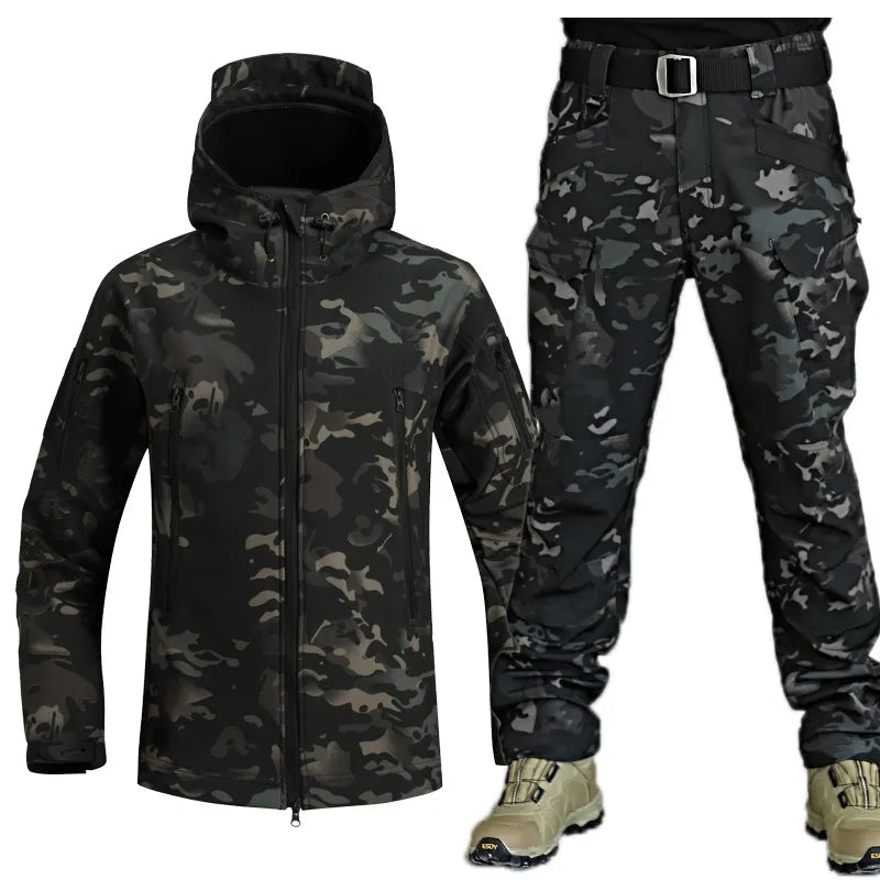 Relaxed tactical co-ord set for men | Wolfpack -10