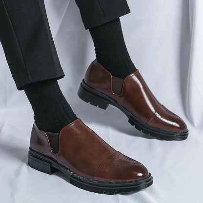 Classic Slip On Panel Dress Shoes for women | Rafael