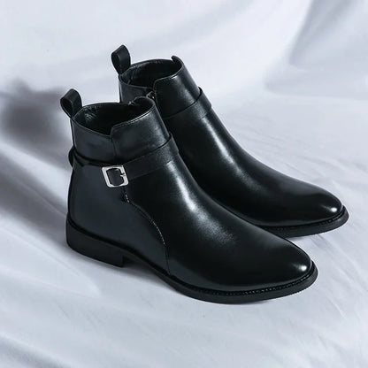 Classic Side Zip Chelsea Boots for men | Renzo