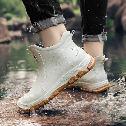 Waterproof insulated slip-on terrain boots for men | Pinegrove Trek