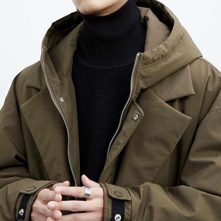 Tailored lightweight wind-resistant overcoat for men | Kensington -6