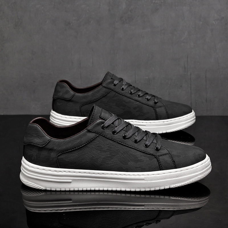 Premium genuine leather everyday sneakers for men | Canyon -2