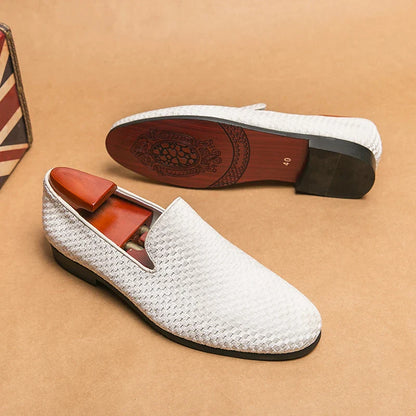 Classic Italian suede slip-on loafers for men | Milano -6