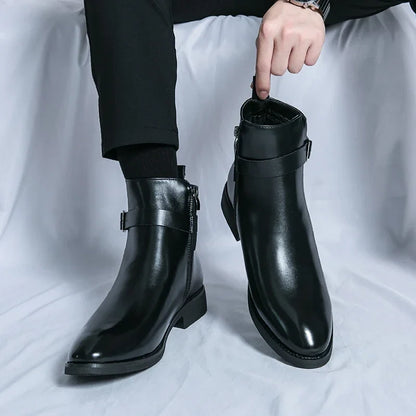 Classic Side Zip Chelsea Boots for men | Renzo