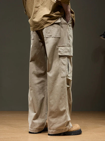 Relaxed utility cargo trousers for men | Ridgeline -8