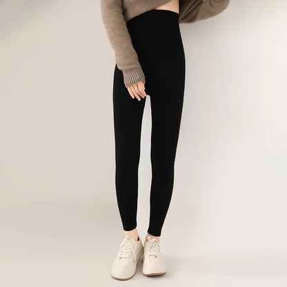 High-waisted soft knit leggings for women | Pure Comfort