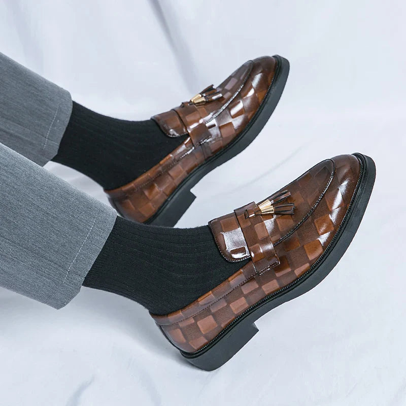 Classic Tassel Slip On Loafers for men | Vittorio