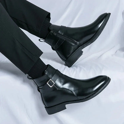 Classic Side Zip Chelsea Boots for men | Renzo