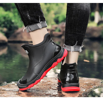 Waterproof insulated slip-on terrain boots for men | Pinegrove Trek