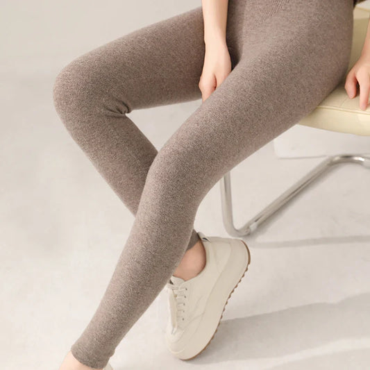 High-waisted soft knit leggings for women | Pure Comfort