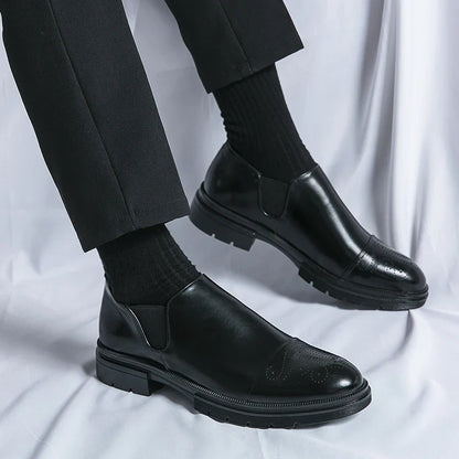 Classic Slip On Panel Dress Shoes for women | Rafael