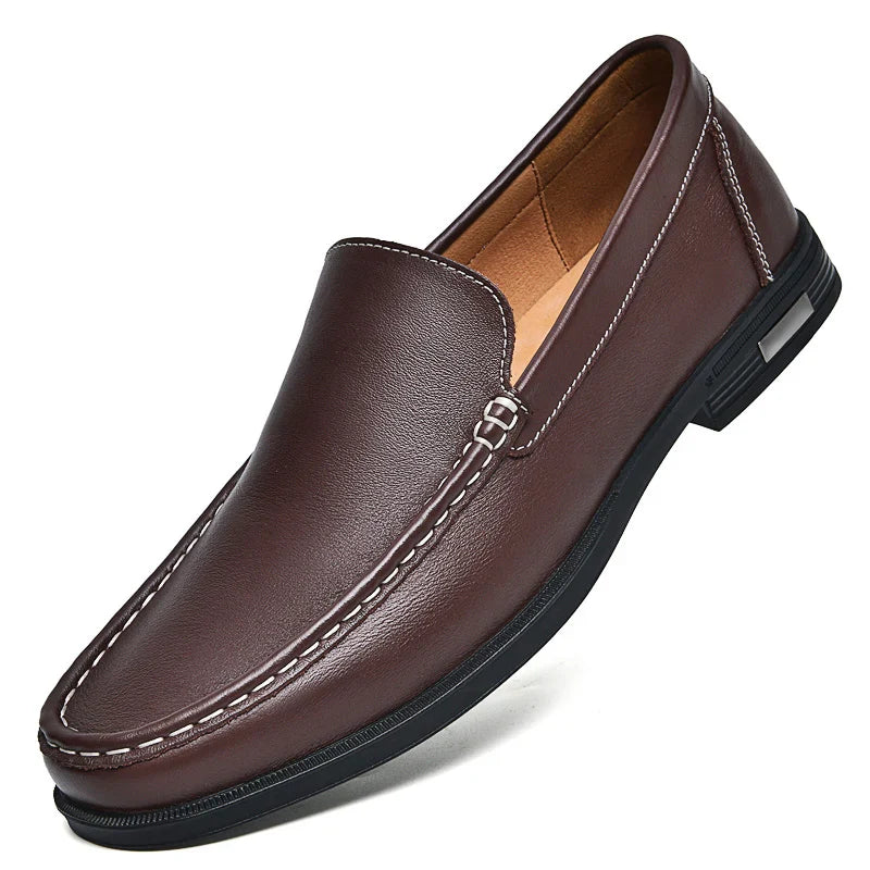 Classic Polished Slip On Loafers for men | Lorenzo