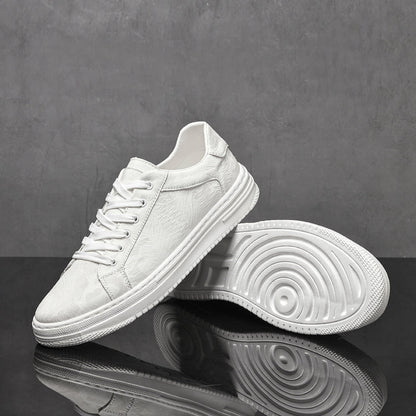 Premium genuine leather everyday sneakers for men | Canyon -12