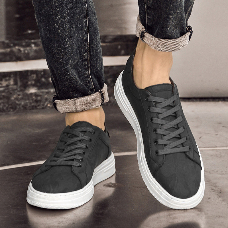 Premium genuine leather everyday sneakers for men | Canyon -5