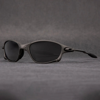 Matte frame polarized sunglasses with UV400 protection for men | Spectre Edge