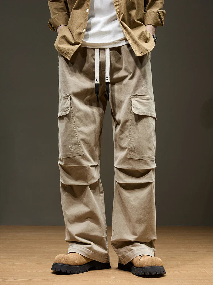 Relaxed utility cargo trousers for men | Ridgeline -6