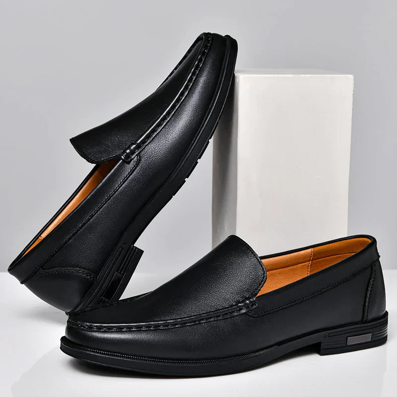 Classic Polished Slip On Loafers for men | Lorenzo