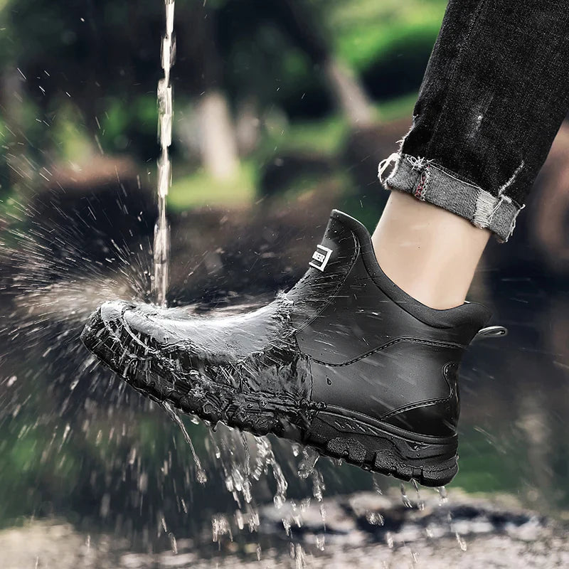Waterproof insulated slip-on terrain boots for men | Pinegrove Trek