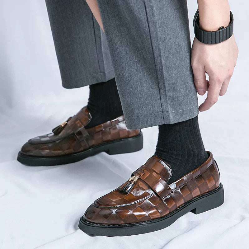 Classic Tassel Slip On Loafers for men | Vittorio