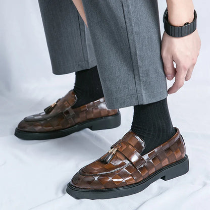 Classic Tassel Slip On Loafers for men | Vittorio