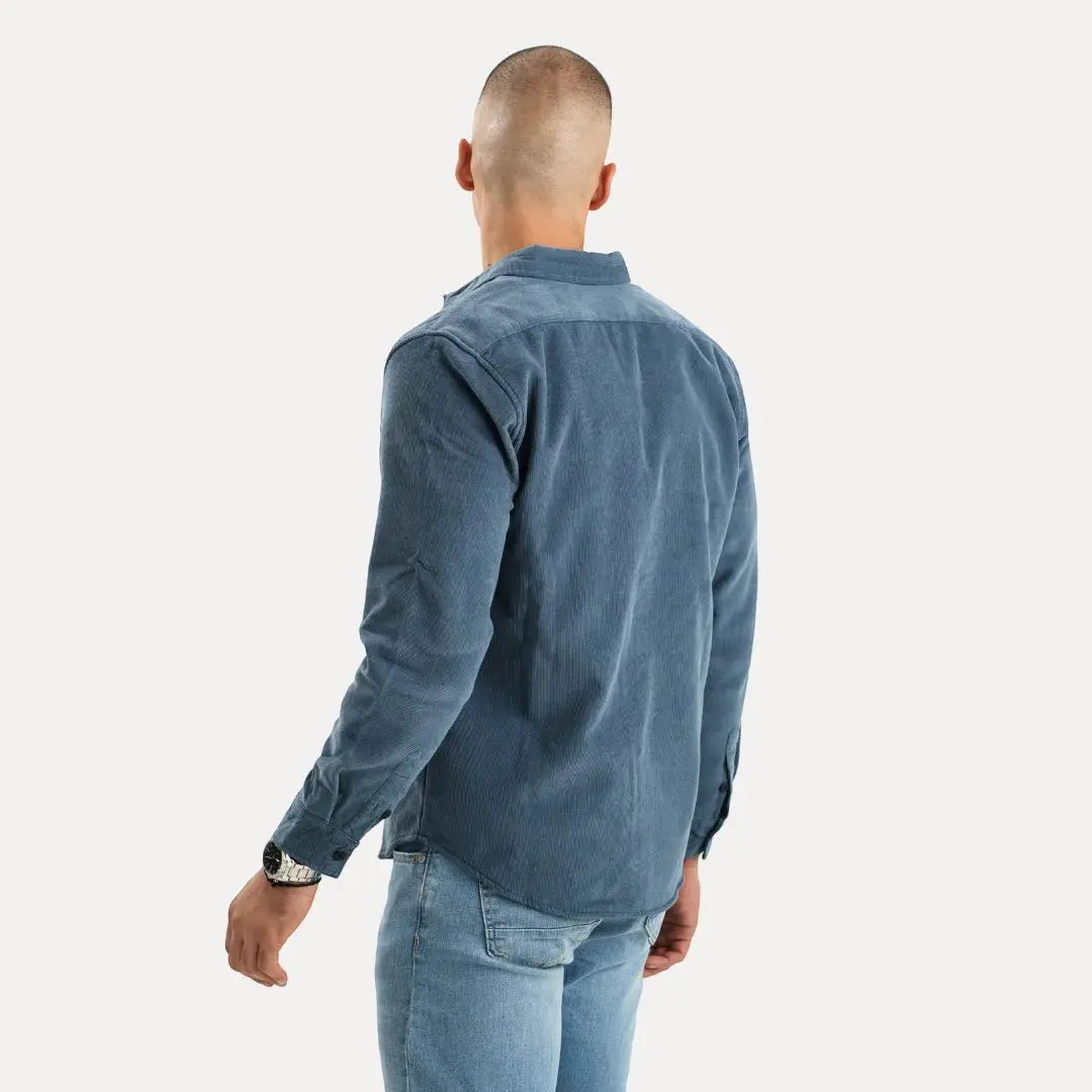 Classic corduroy long-sleeve shirt for men | Stéphane Parker -2