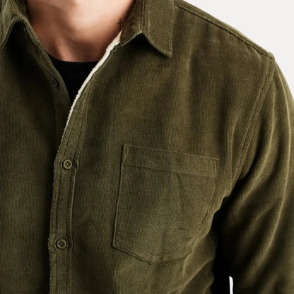 Classic corduroy long-sleeve shirt for men | Stéphane Parker -19